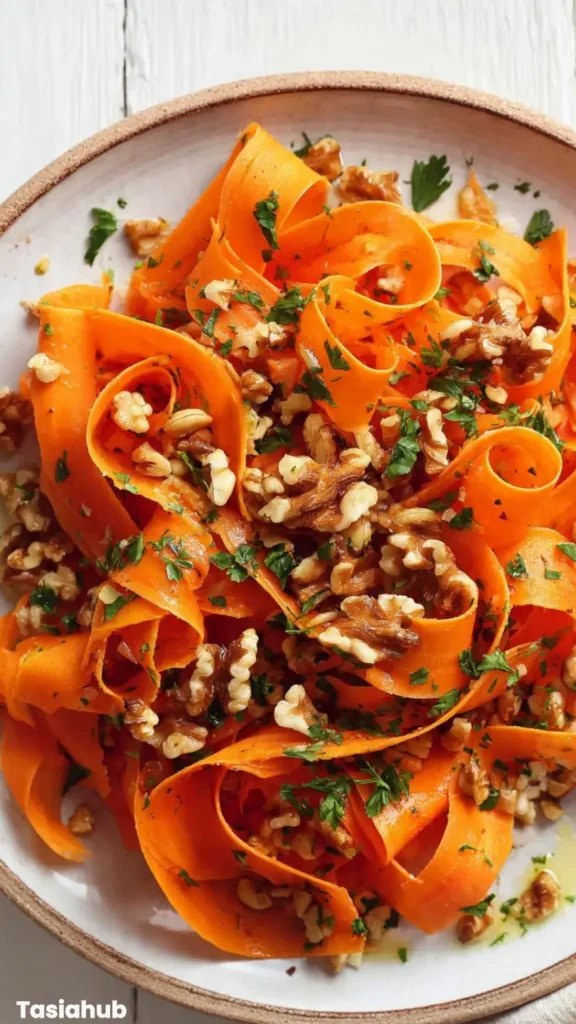 Carrot Ribbon Salad recipe