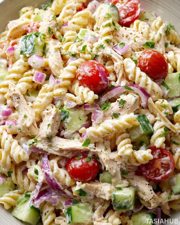 Chicken pasta salad