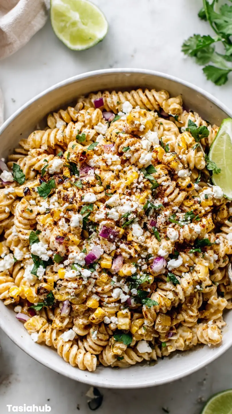 Elote Pasta Salad recipe