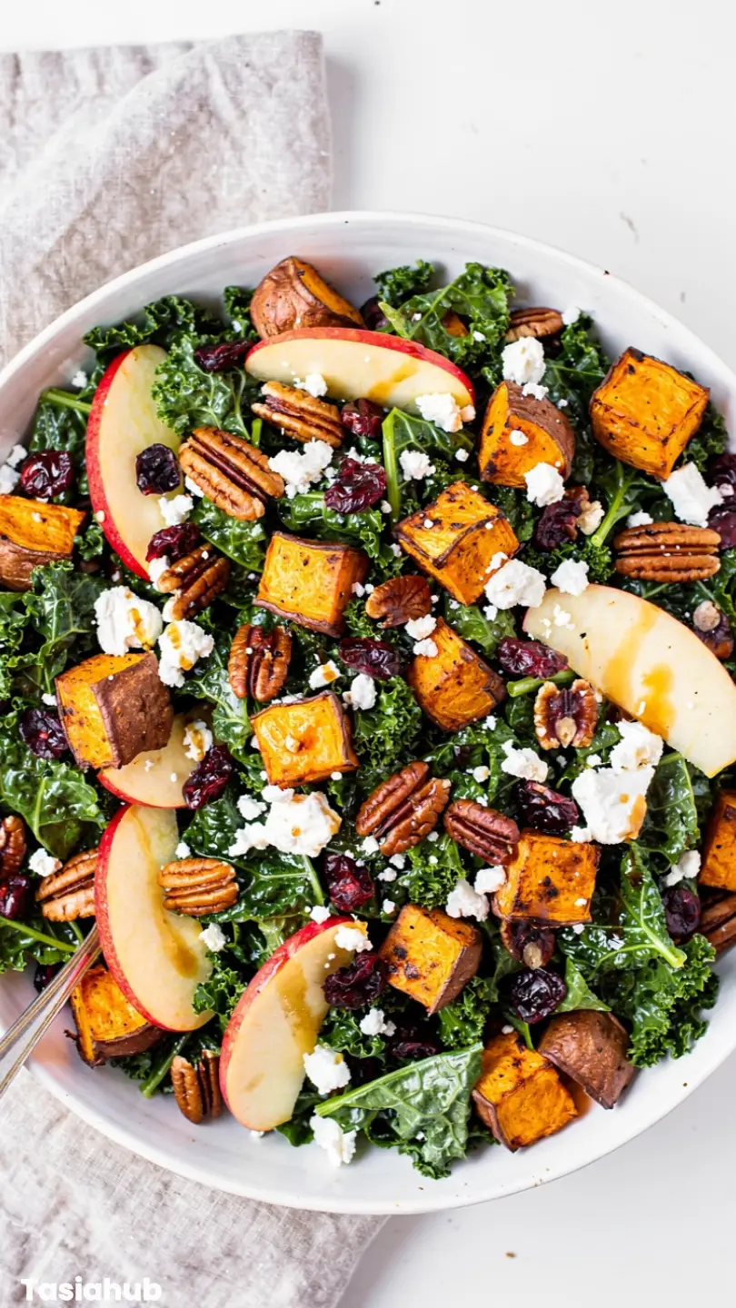 Fall Kale Salad recipe