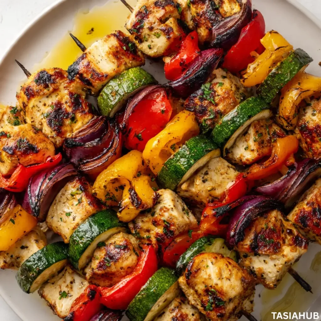 Grilled Chicken Kabobs recipe