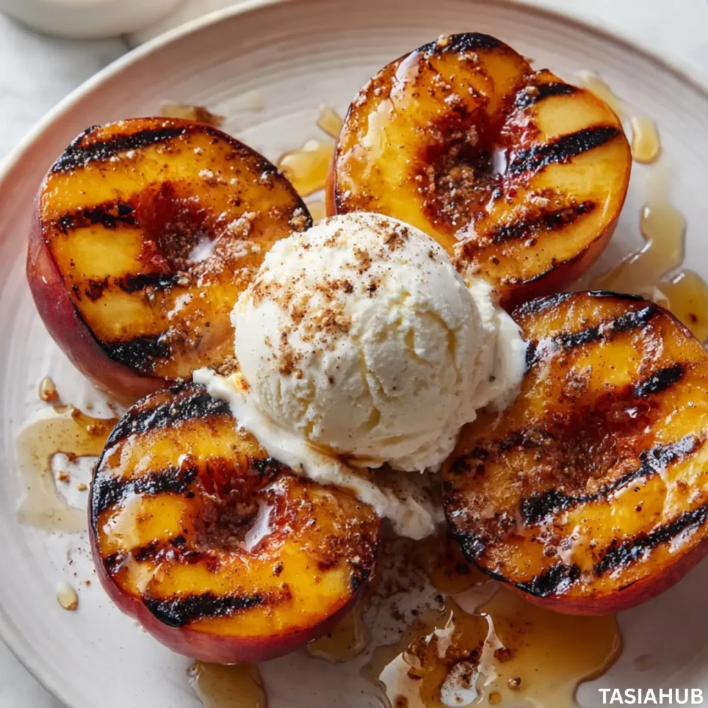 Grilled Peaches 1