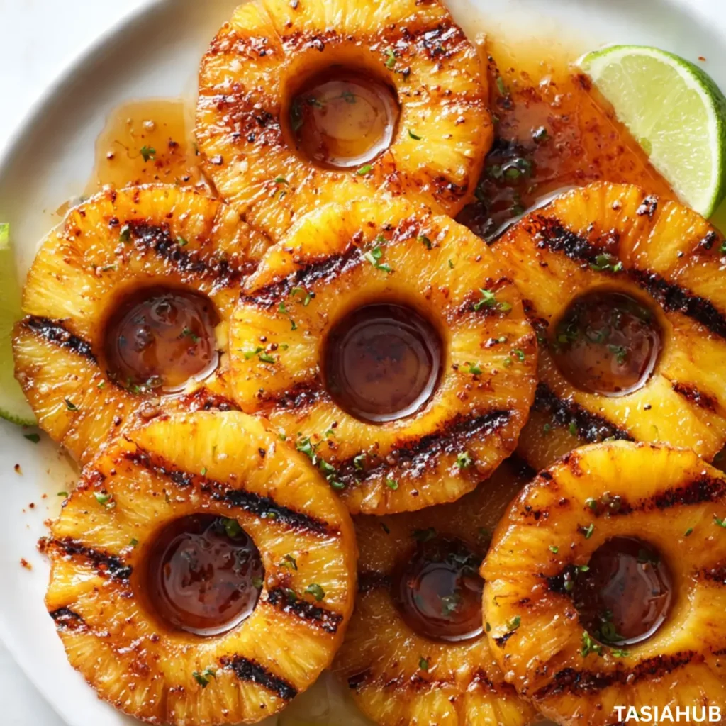 Grilled Pineapple Rings 2