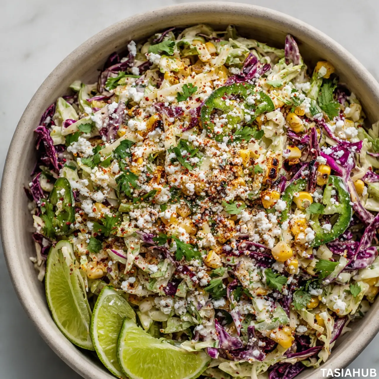 Mexican Street Corn Coleslaw
