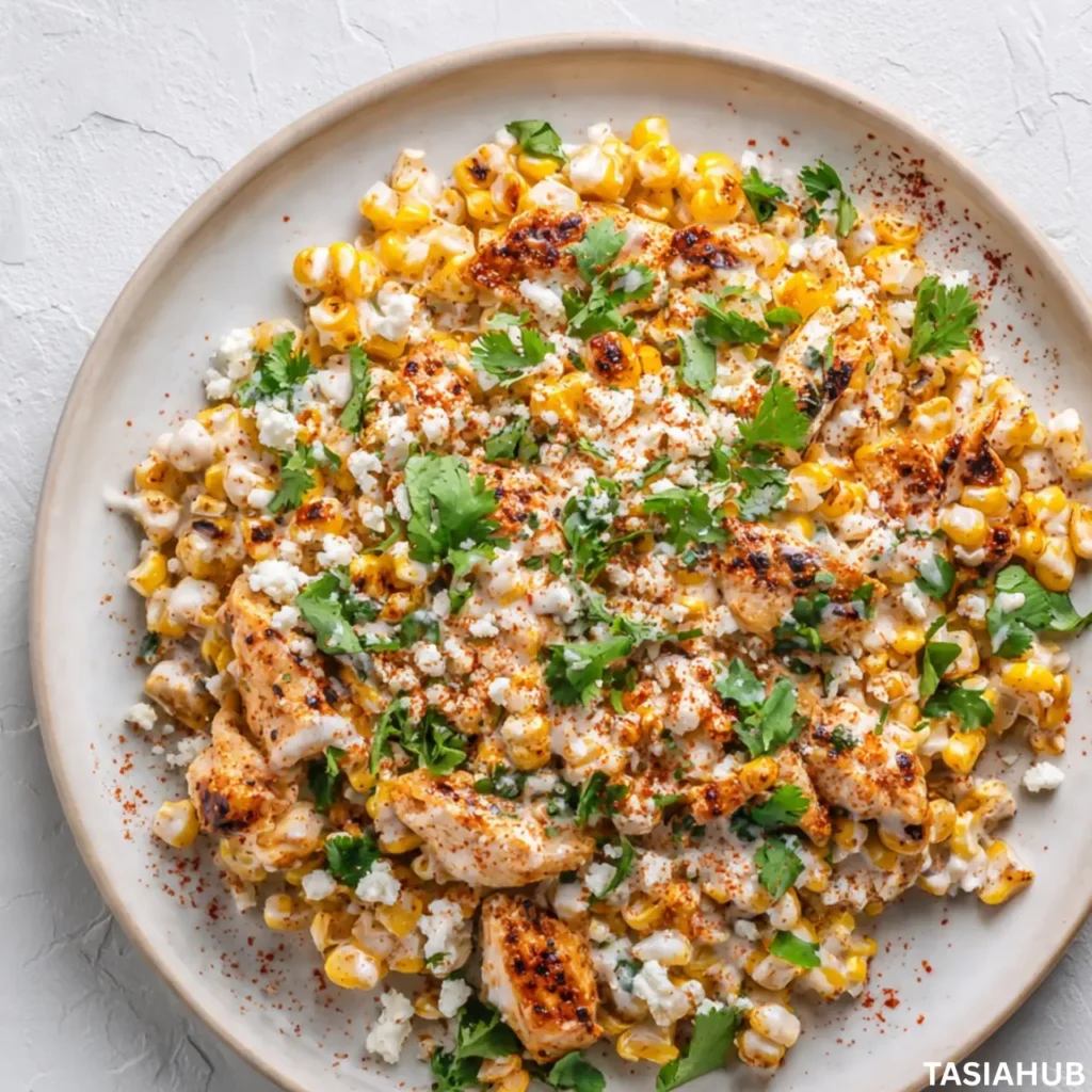 Mexican street corn salad