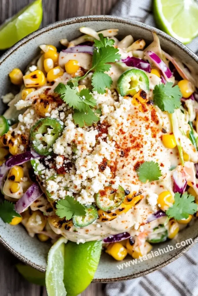 Mexican street corn coleslaw 1