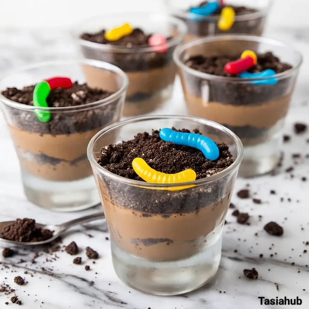 Oreo dirt pudding
