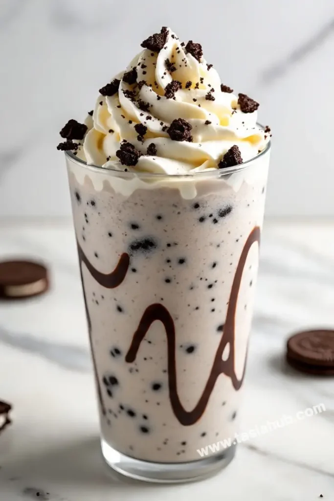 Oreo milkshake 1