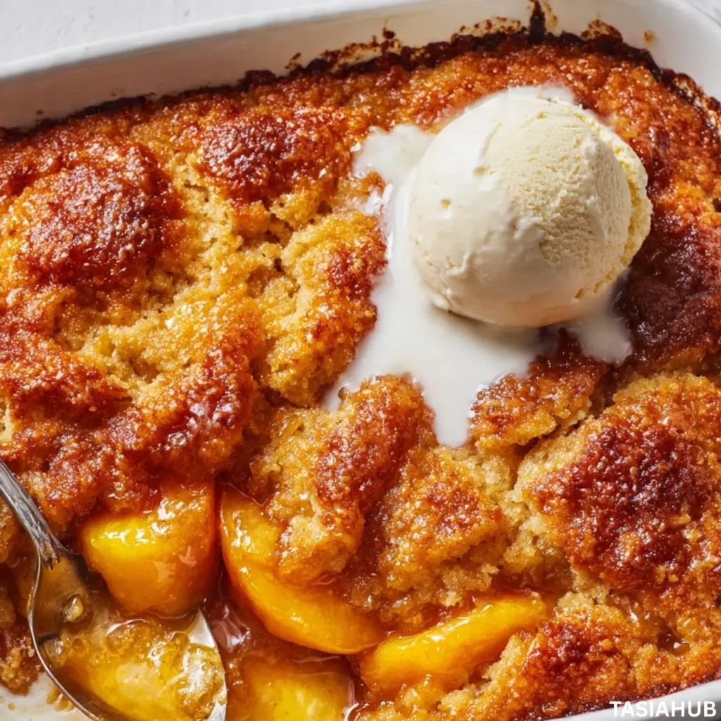 Peach Cobbler 1