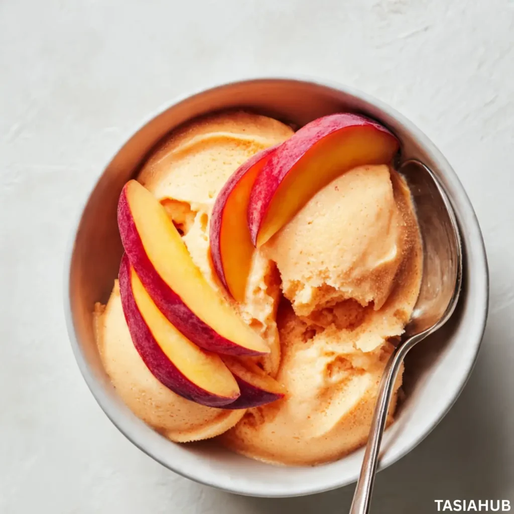 Peach Sorbet recipe