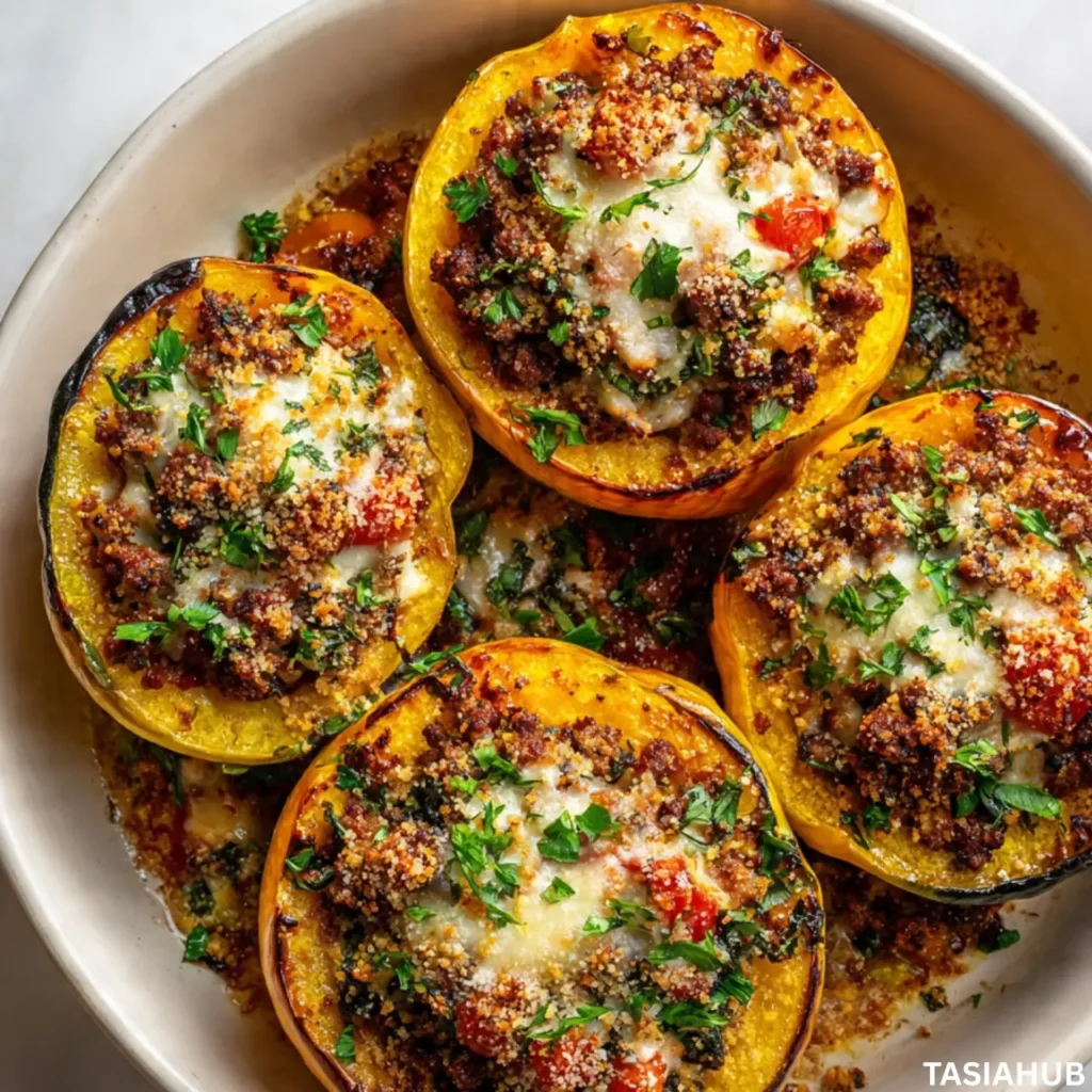 Stuffed Patty Pan Squash 2