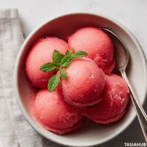 Watermelon sorbet