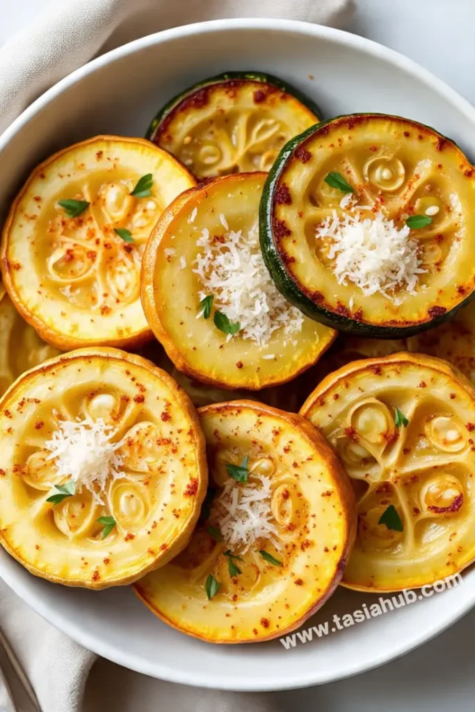 air fryer patty pan squash 1