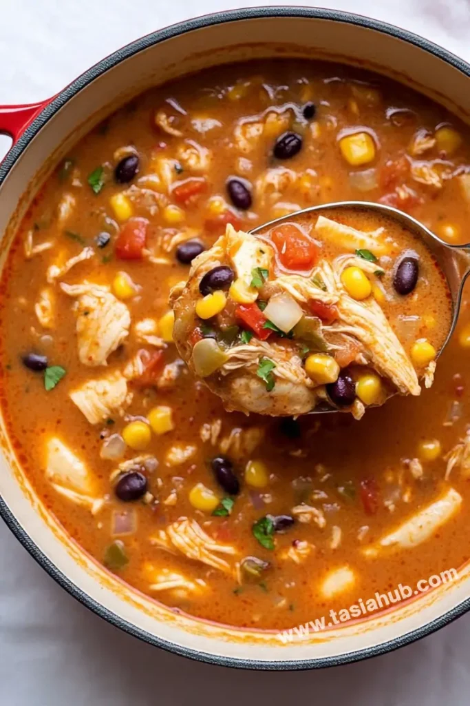 chicken enchilada soup 1