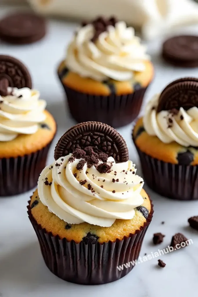 cookies and cream moist cupcakes