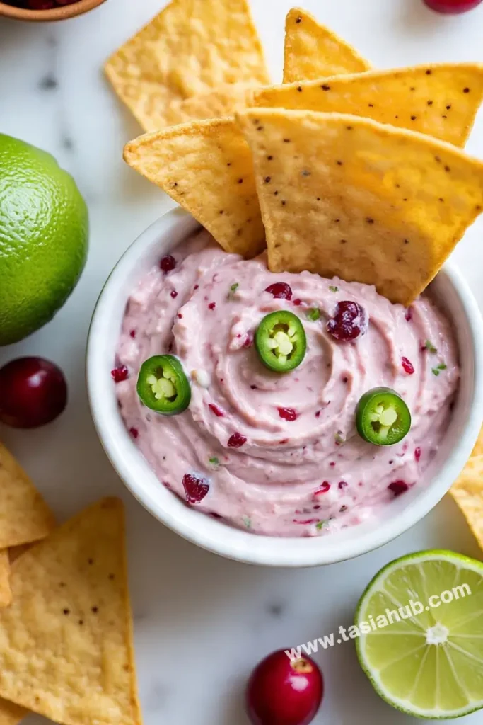 cranberry and jalapeno dip