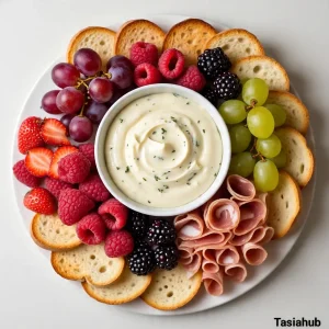 Cream cheese board