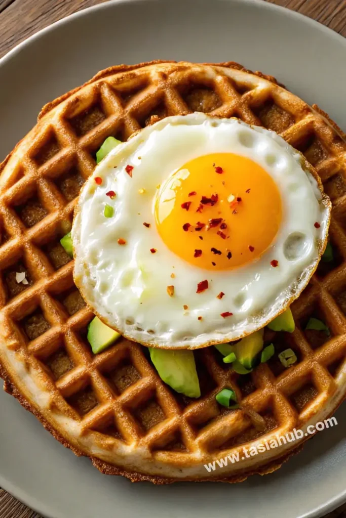 crispy rice waffles 1