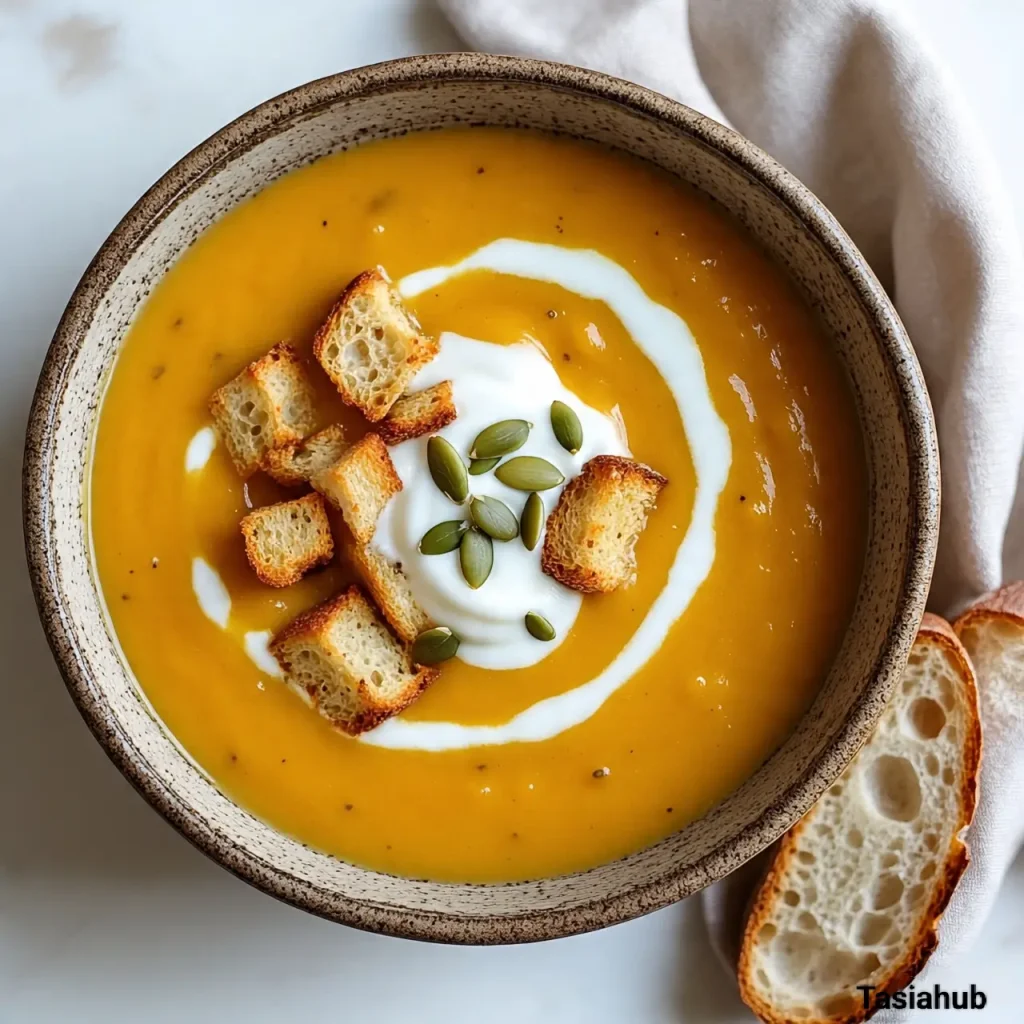 Crockpot pumpkin potato soup