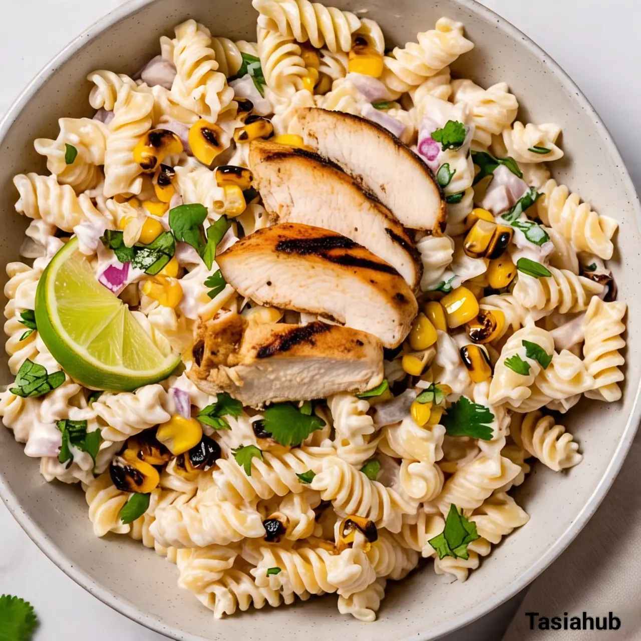 Elote pasta salad