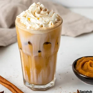 Fall iced coffee