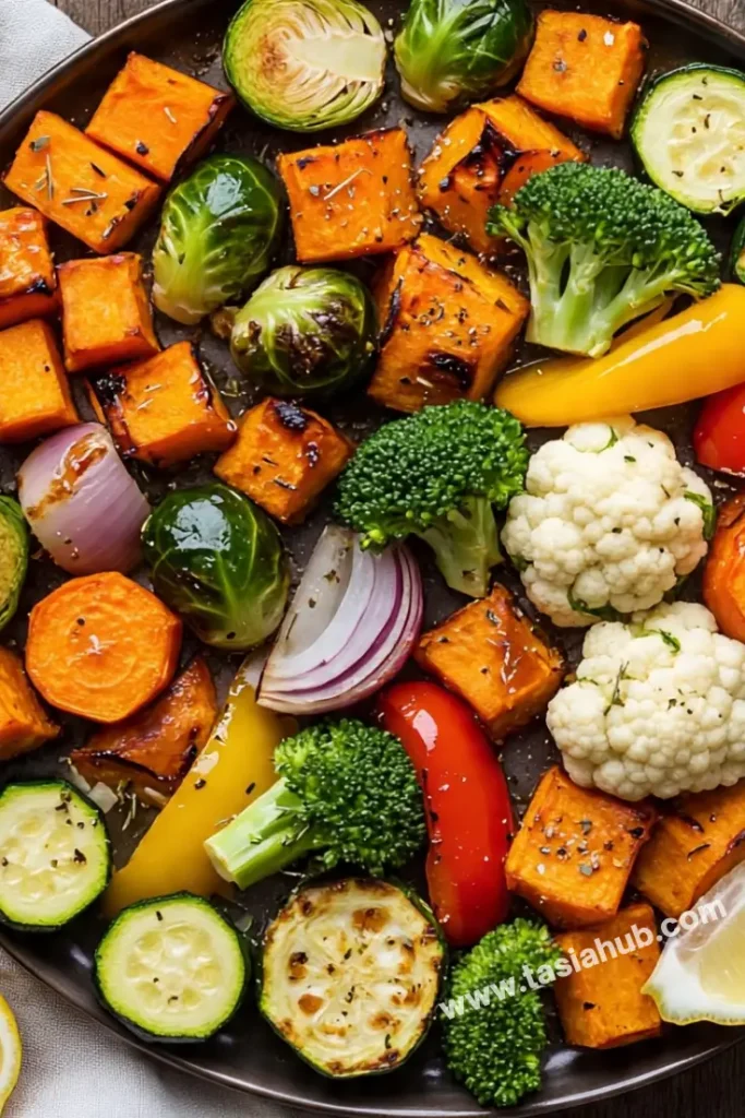 garlic herb roasted vegetables 1