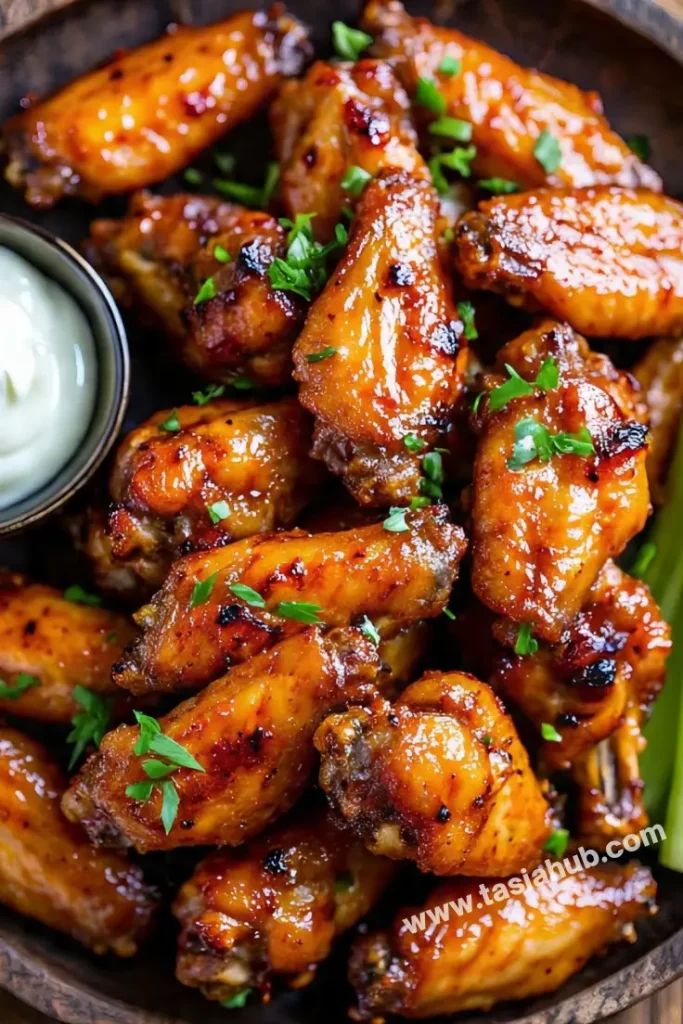grilled chicken wings 1