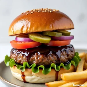 Grilled cola burgers