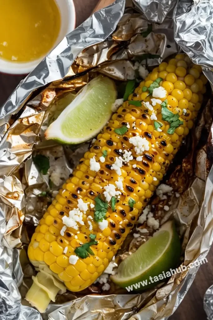 grilled corn