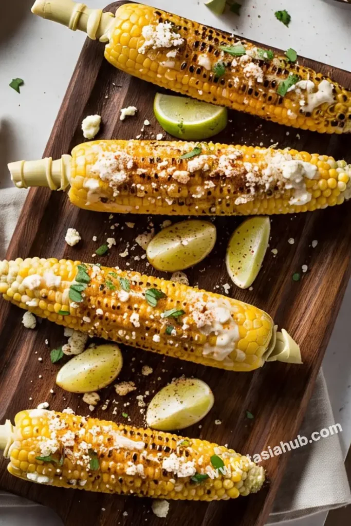 grilled corn on the cob