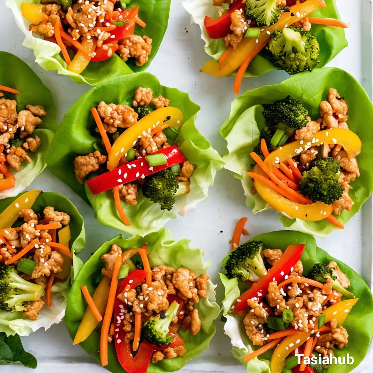 Ground chicken stir fry