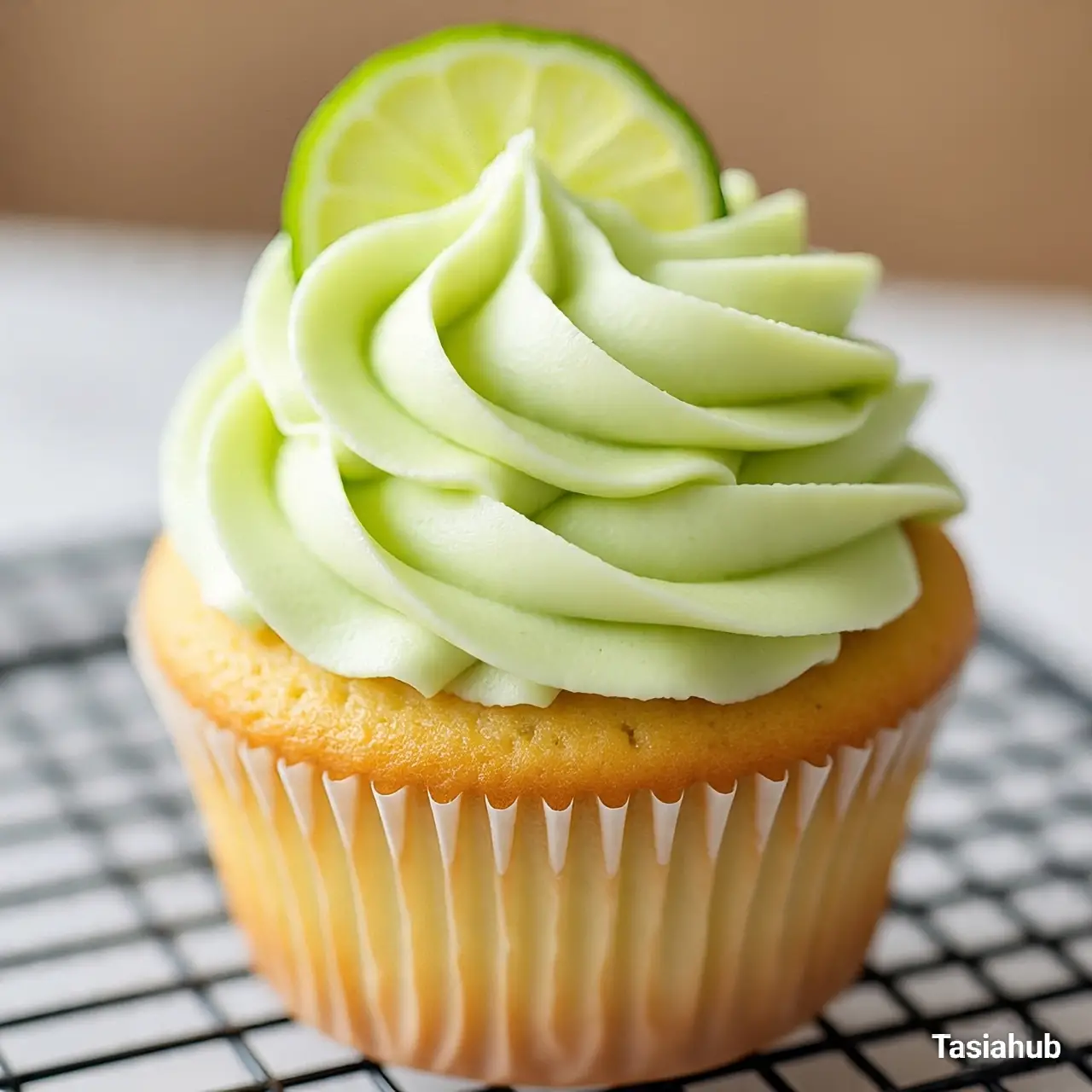 Key lime cupcakes