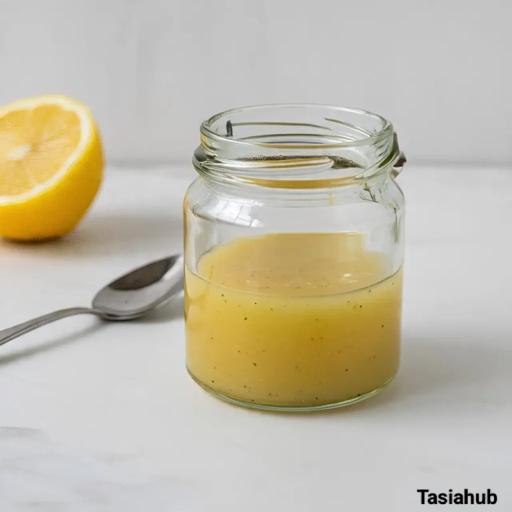 Lemon vinaigrette dressing