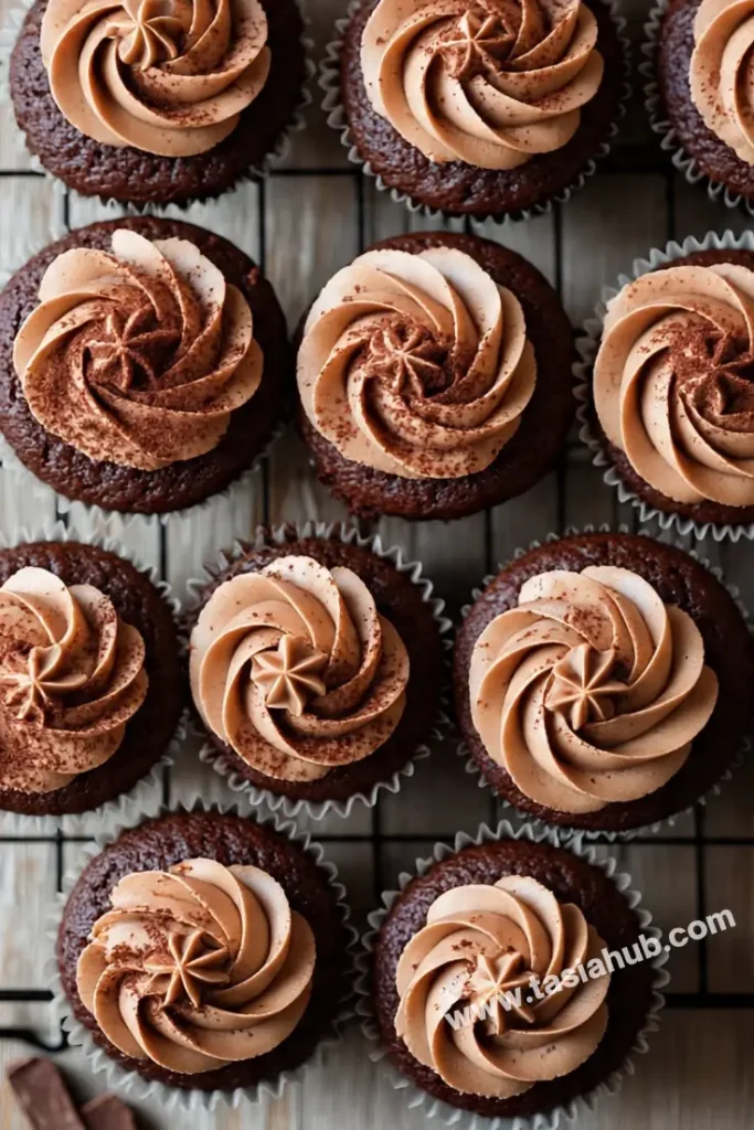 moist mocha cupcakes