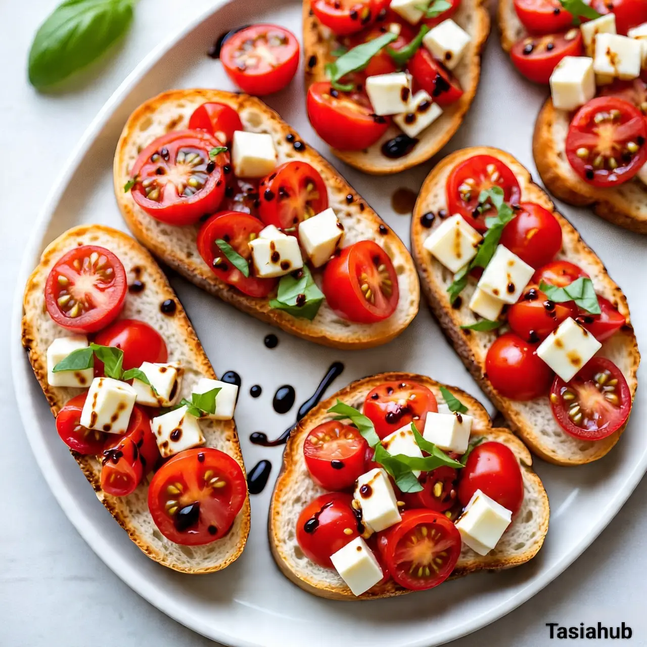Mozzarella bruschetta