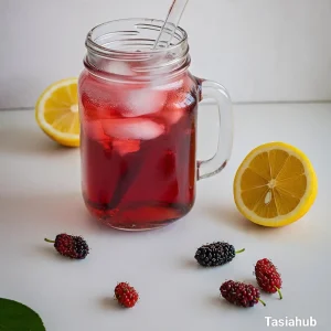 Mulberry iced tea