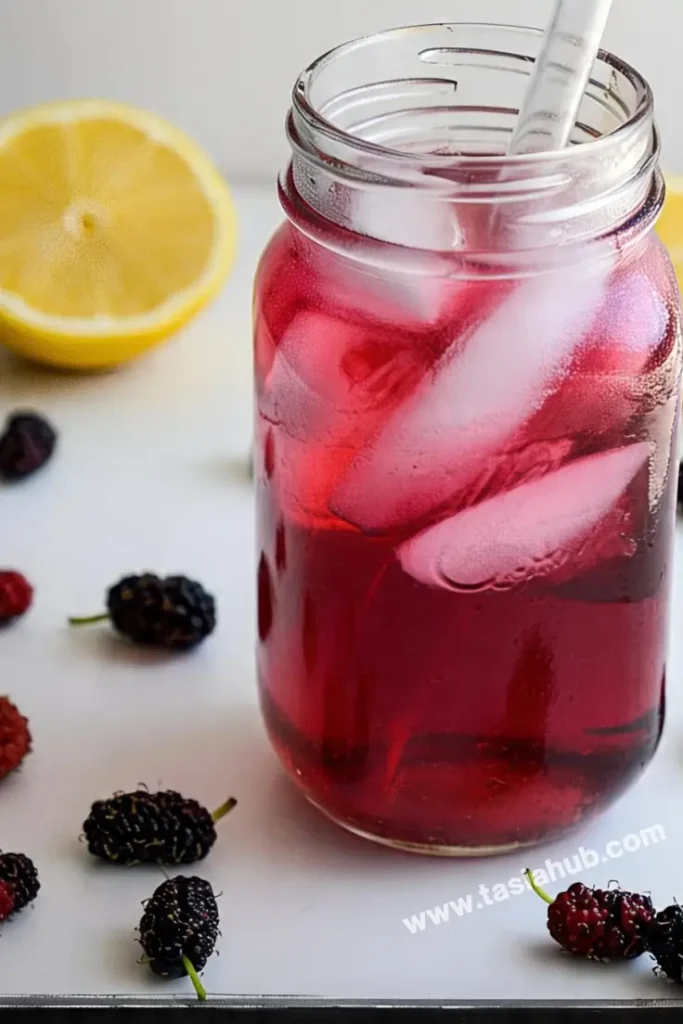 mulberry iced tea