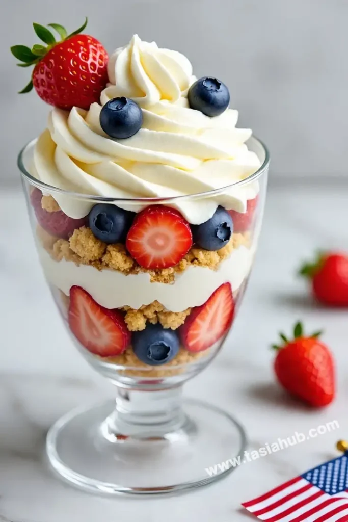 patriotic mini shortcake cups 1