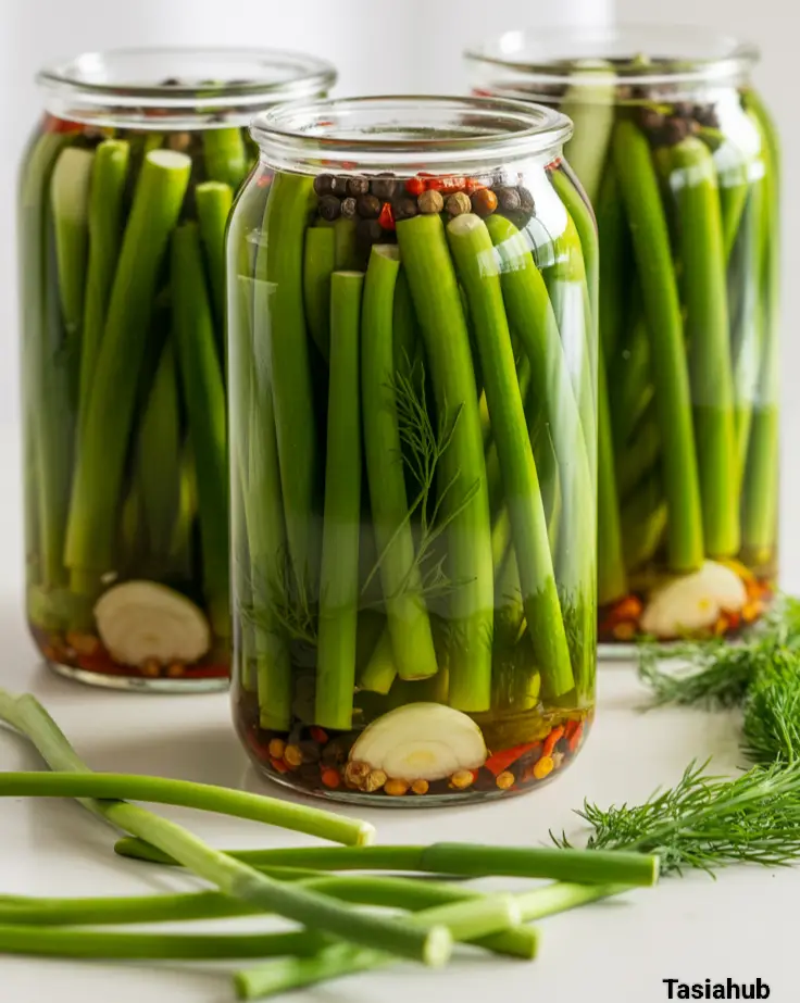 Pickled Garlic Scapes