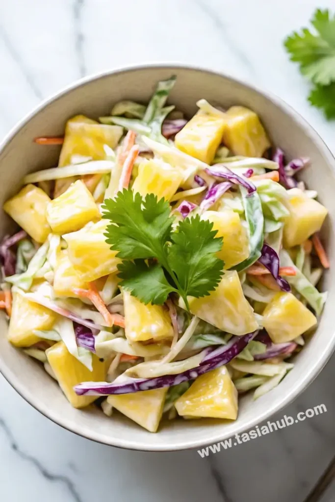pineapple coleslaw 1