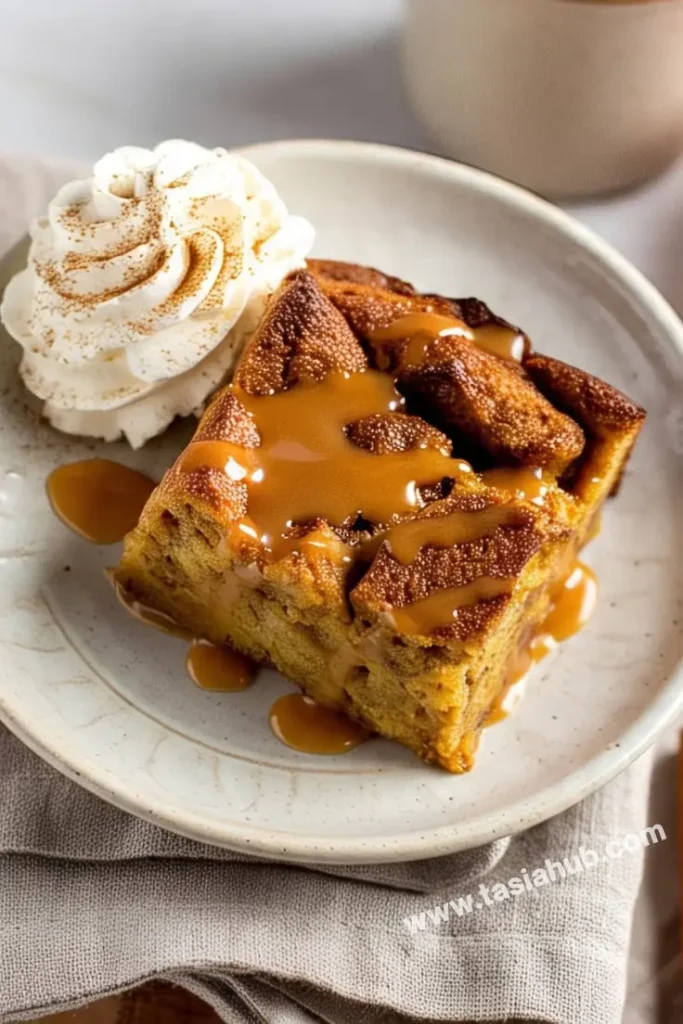 pumpkin bread pudding recipe