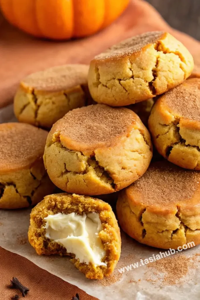 pumpkin cheesecake cookies 1