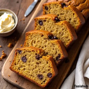 Pumpkin chocolate chip banana bread