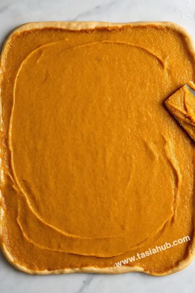 pumpkin cinnamon rolls dough