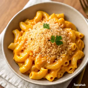 Pumpkin mac and cheese