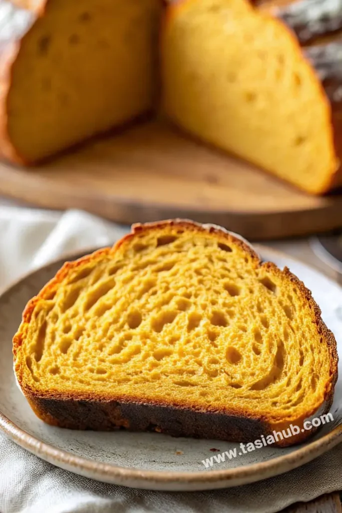 pumpkin sourdough bread 1