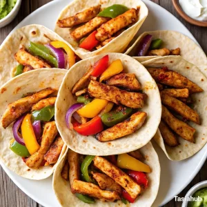 Sheet pan chicken fajitas