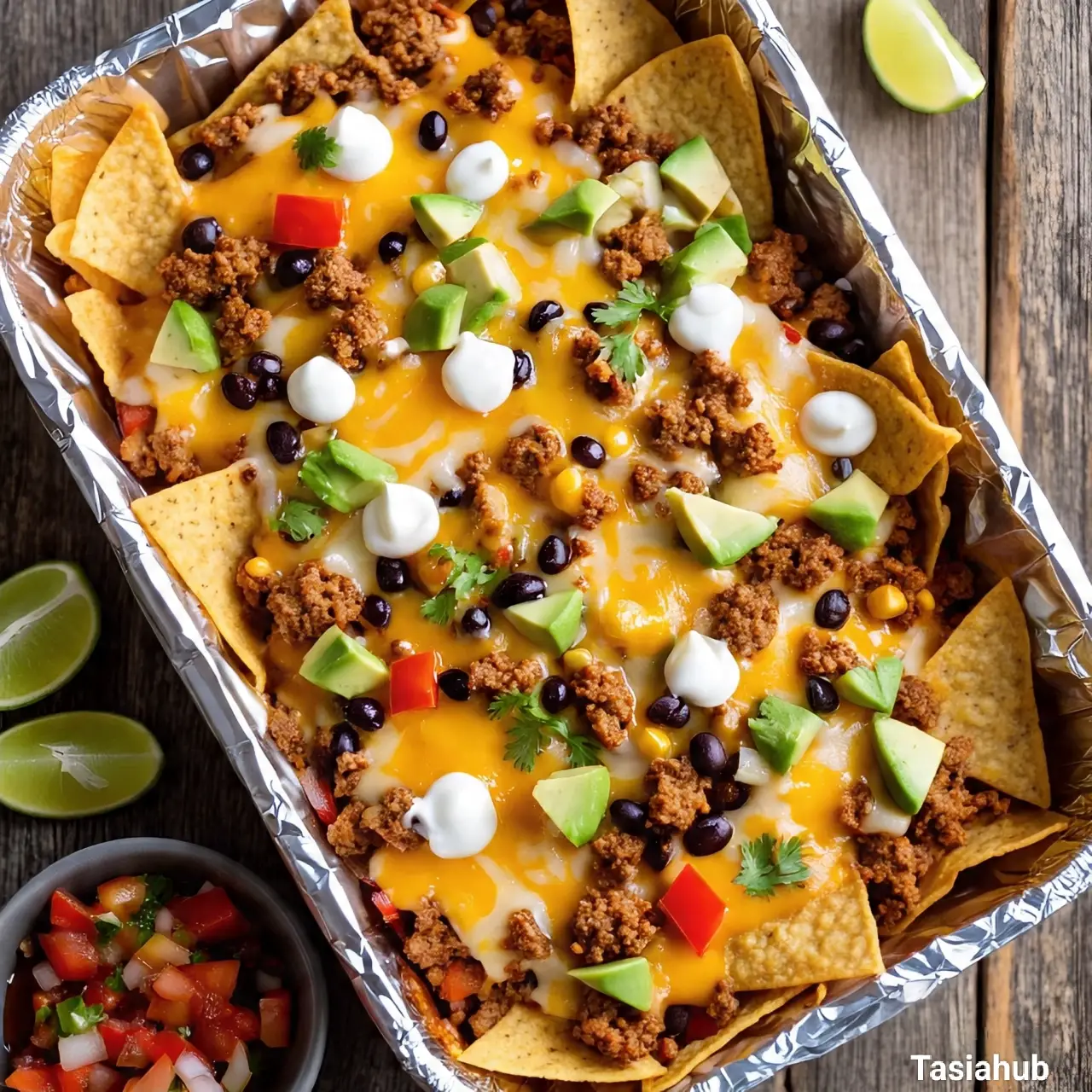 Sheet pan nachos