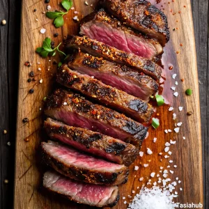 Spice rub steak