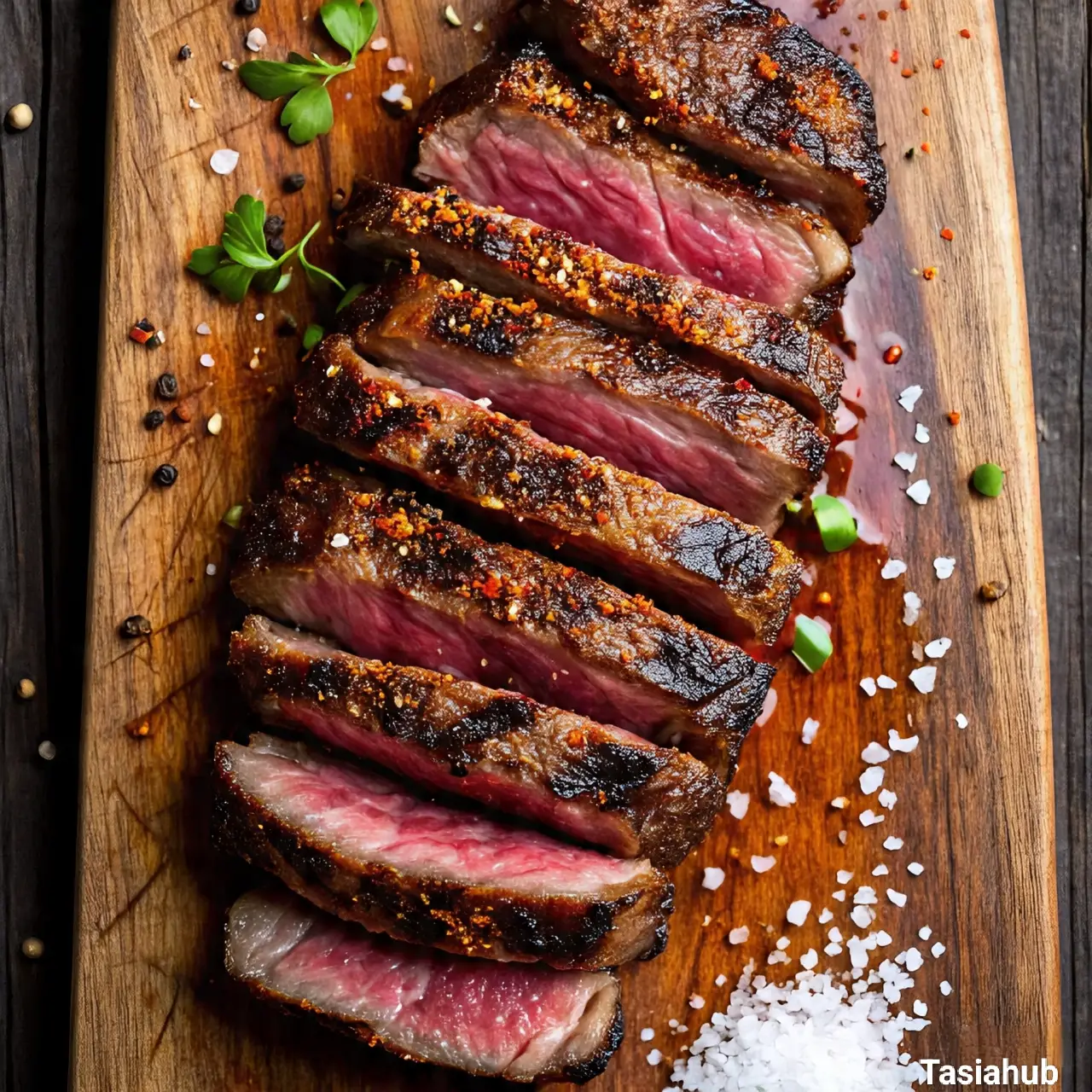 Spice rub steak